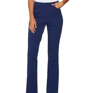 NWT ISAAC MIZRAHI 24/7 STRETCH BOOT CUT PANTS 1OT (TALL)